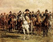 Jean-Louis-Ernest Meissonier Napoleon and his Staff USA oil painting artist